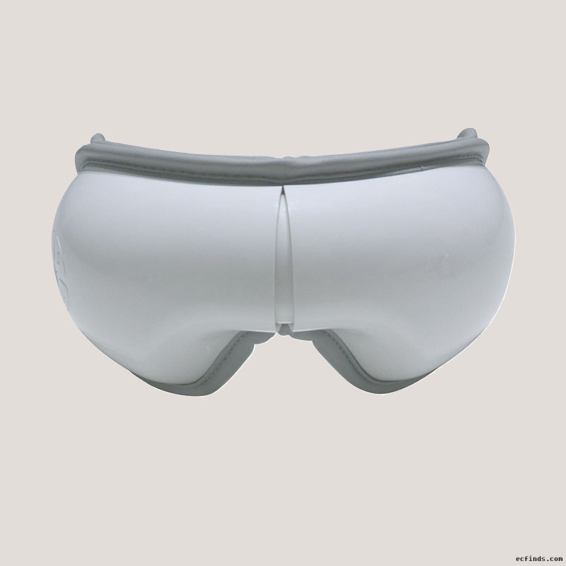 Wireless eye care device, eye mask, music, heating, air compress