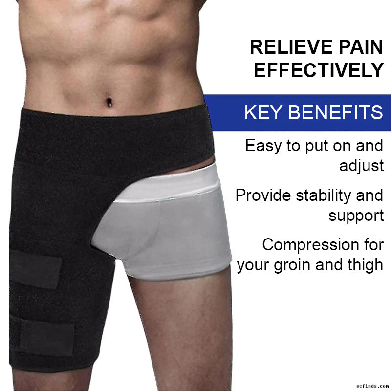 Thigh protection, weightlifting gear, pressure leg guards, muscle strain prevention, and thigh straps