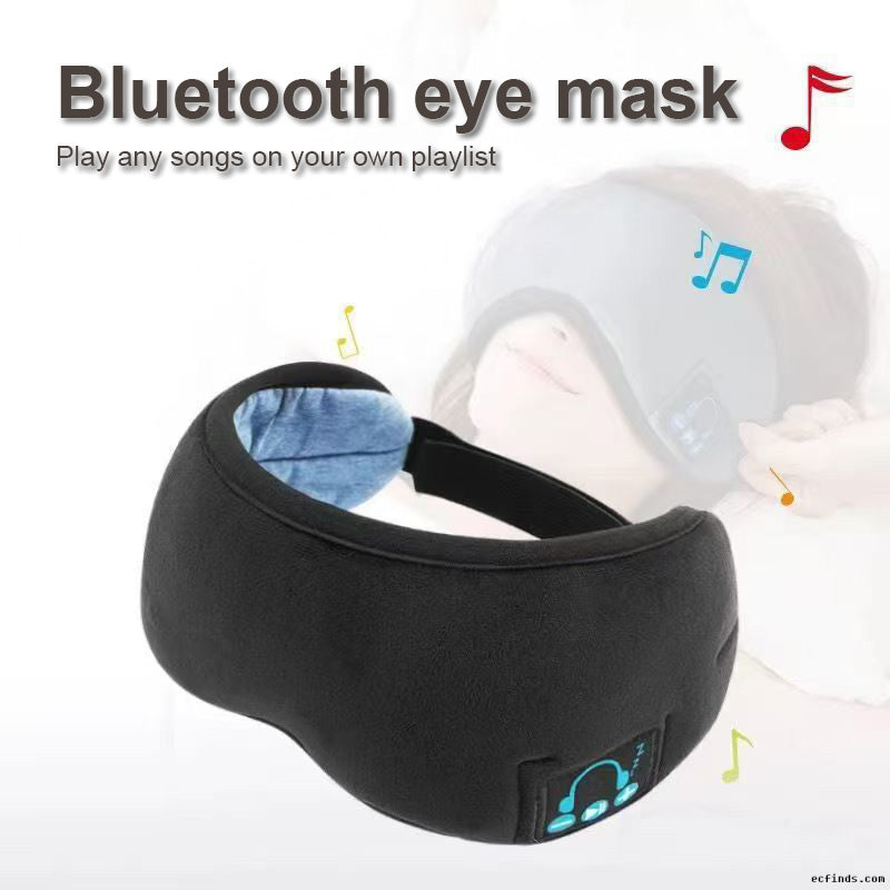 Bluetooth Music All-in-one Eye Mask , charging wireless headphones, sound proofing, sleeping full light-blocking eye Mask