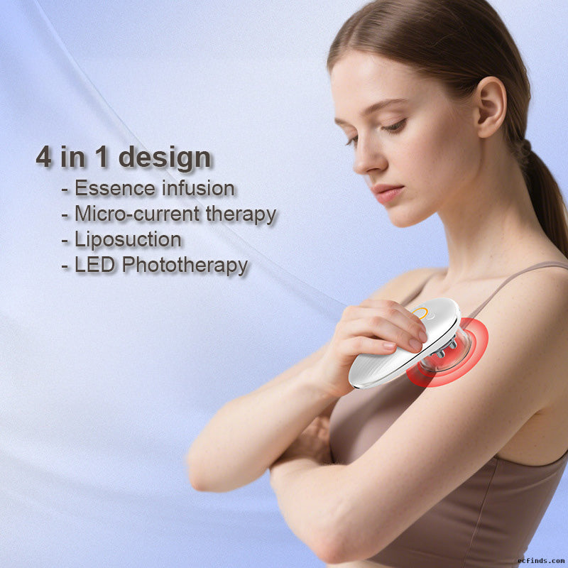 Negative pressure liposuction device, body shaping and weight loss trument, red light beauty abdominal fat device