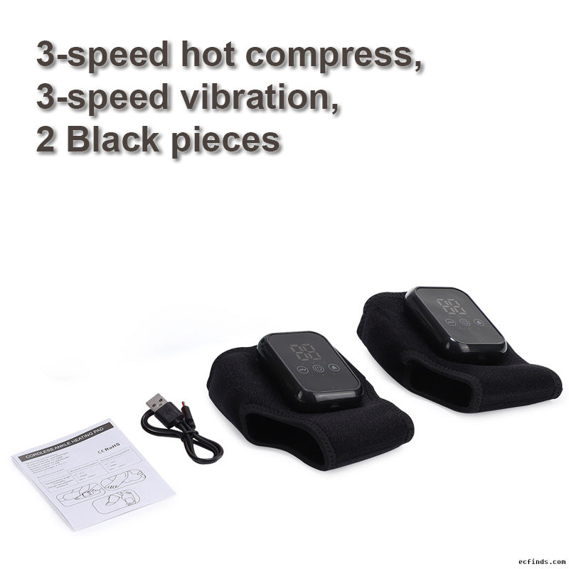 The charging model features a 5-speed hot compress and a 3-speed vibration ankle protection electric device to relax the ankle support