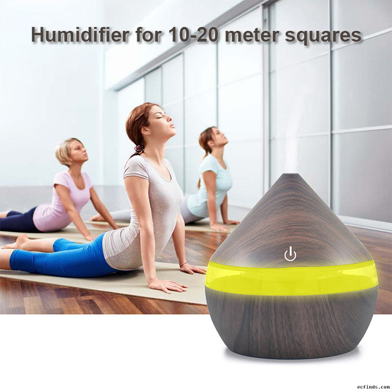 Wood grain humidifier,  Portable mini aromatizer ,Desktop humidifier